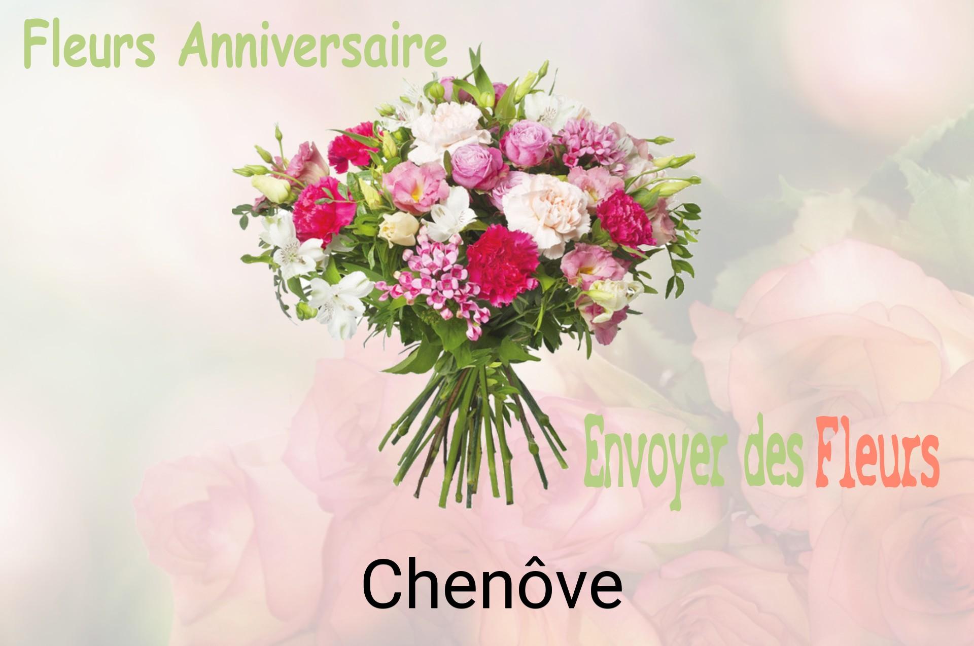 Bouquet de fleurs d’anniversaire livré à Chenôve